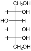 Fischerprojectie van D-sorbitol