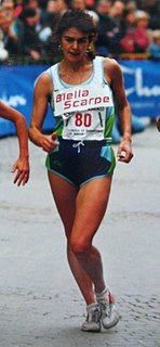 Elisabetta Perrone Italian racewalker