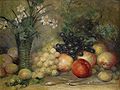 Emma Ekwall: Stillleben mit Obst und Blumen