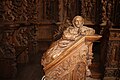 Chorgestühl in der ehemaligen Klosterkirche der Kartause in Buxheim bei Memmingen