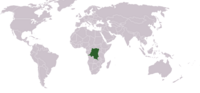 Locatie van République Démocratique du Congo