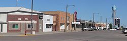 Downtown Martin: Main Street, looking northeast from 4th Avenue