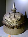 Ersatzpickelhaube aus Filz von vor 1916 – Braunschweigisches Landesmuseum