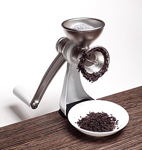 Poppy seed grinder