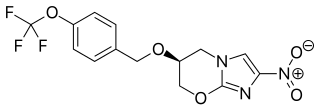 <span class="mw-page-title-main">Pretomanid</span> Chemical compound