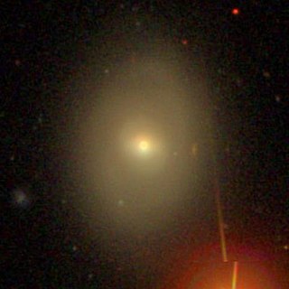 NGC 4659 Lenticular galaxy in the constellation Coma Berenices