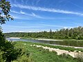 Vor der Mündung in den Rhein