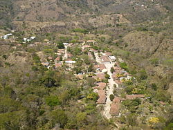 A panoramic view of the whole town