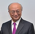 Yukiya Amano op 28 mei 2014 geboren op 9 mei 1947