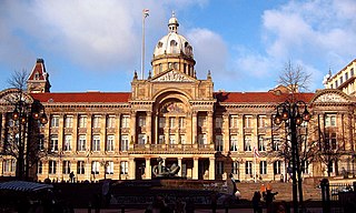 <span class="mw-page-title-main">Council House, Birmingham</span> Municipal building in Birmingham, West Midlands, England