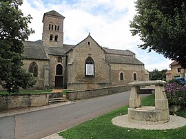 The church in Sennecey-le-Grand