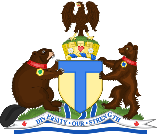 <span class="mw-page-title-main">Coat of arms of Toronto</span> Official coat of arms of the City of Toronto