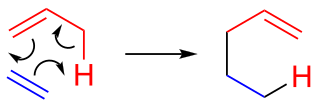 <span class="mw-page-title-main">Ene reaction</span> Reaction in organic chemistry