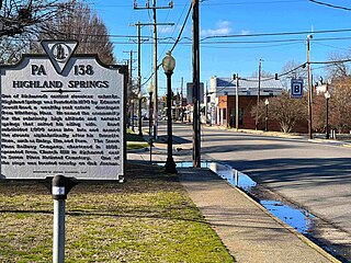 <span class="mw-page-title-main">Highland Springs, Virginia</span> Census-designated place in Virginia