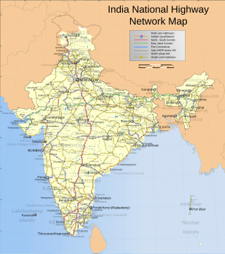 <span class="mw-page-title-main">Roads in India</span>