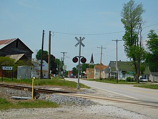 <span class="mw-page-title-main">Ipava, Illinois</span> Village in Illinois, United States