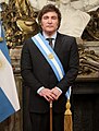 Image 24Javier Milei served as President of Argentina since 2023. (from History of Argentina)