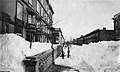 Photography by Alexander Henderson: McGill College Avenue, looking south from Sherbrooke Street, Montreal, 1869