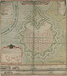 Erik Dahlbergs ej genomförda projektplan för Landskrona 1680.