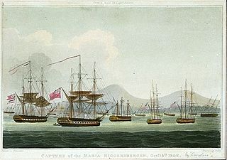 <span class="mw-page-title-main">Raid on Batavia (1806)</span> Attack by British naval forces against Dutch naval forces at Batavia