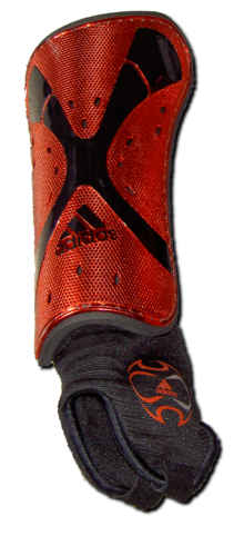 Football shin pad. Schienbeinschutzer adidas.png