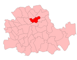 Shoreditch and Finsbury in London 1950-74 ShoreditchFinsbury1950.png