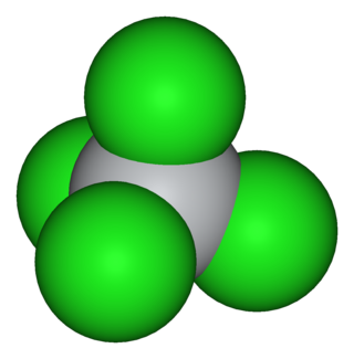 <span class="mw-page-title-main">Titanium tetrachloride</span> Inorganic chemical compound