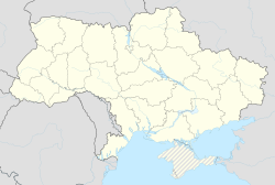 Kreminna ligger i Ukraine