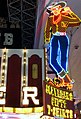 Vegas Vic, the neon cowboy of Fremont Street