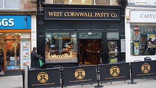 <span class="mw-page-title-main">West Cornwall Pasty Company</span> Fast food chain in the United Kingdom