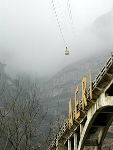 Ropeway at Montserrat