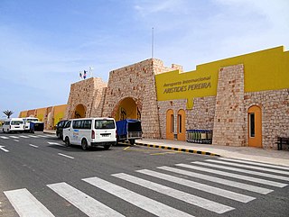 <span class="mw-page-title-main">Aristides Pereira International Airport</span> Airport in Boa Vista, Cape Verde