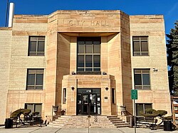 Berwyn City Hall, listed on the National Register of Historic Places.