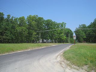 <span class="mw-page-title-main">Burrs Mill, New Jersey</span> Populated place in Burlington County, New Jersey, US