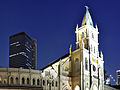 Night view of CHIJMES, Singapore