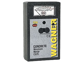 <span class="mw-page-title-main">Concrete moisture meter</span>