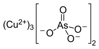 Copper(II) arsenate Chemical compound