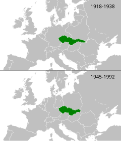 Tjeckoslovakien före och efter andra världskriget