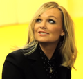 Emma Bunton op 22 januari 2014 geboren op 21 januari 1976