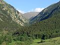 Entrée de la vallée d'Eyne.