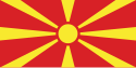 Vlag van Noord-Macedonië