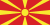 Bandiera della Macedonia del Nord