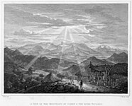 "A view of the mountains of Samen & the River Tacazze", by Henry Salt and Charles Heath (1814)