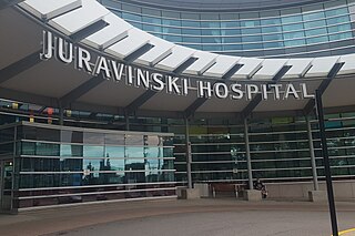 <span class="mw-page-title-main">Juravinski Hospital</span> Hospital in Ontario, Canada