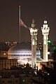 العربية: مسجد الملك عبد الله الأوّل في الليل English: King Abdullah I Mosque at night