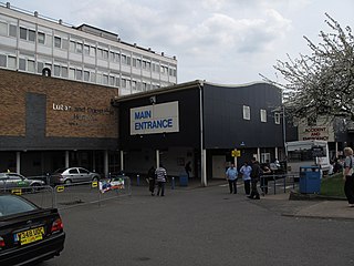 <span class="mw-page-title-main">Luton and Dunstable University Hospital</span> Hospital in Bedfordshire, England