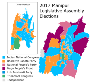 <span class="mw-page-title-main">2017 Manipur Legislative Assembly election</span> 2017 assembly elections in Manipur