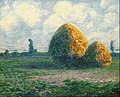 Image 16The haystacks (1911) by Martín Malharro. He is considered the introducer of Impressionism in Argentina. (from Culture of Argentina)