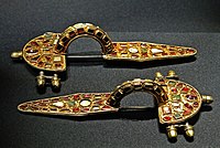 Germanic fibulae, early 5th century