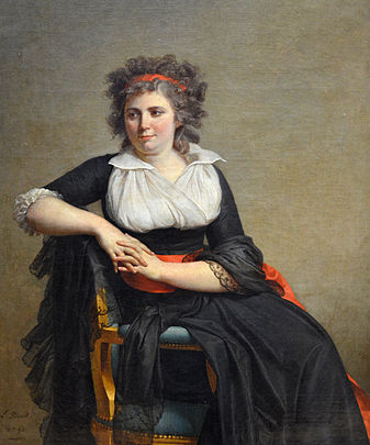 Portrait de la marquise d'Orvilliers, Jacques-Louis David, 1790.